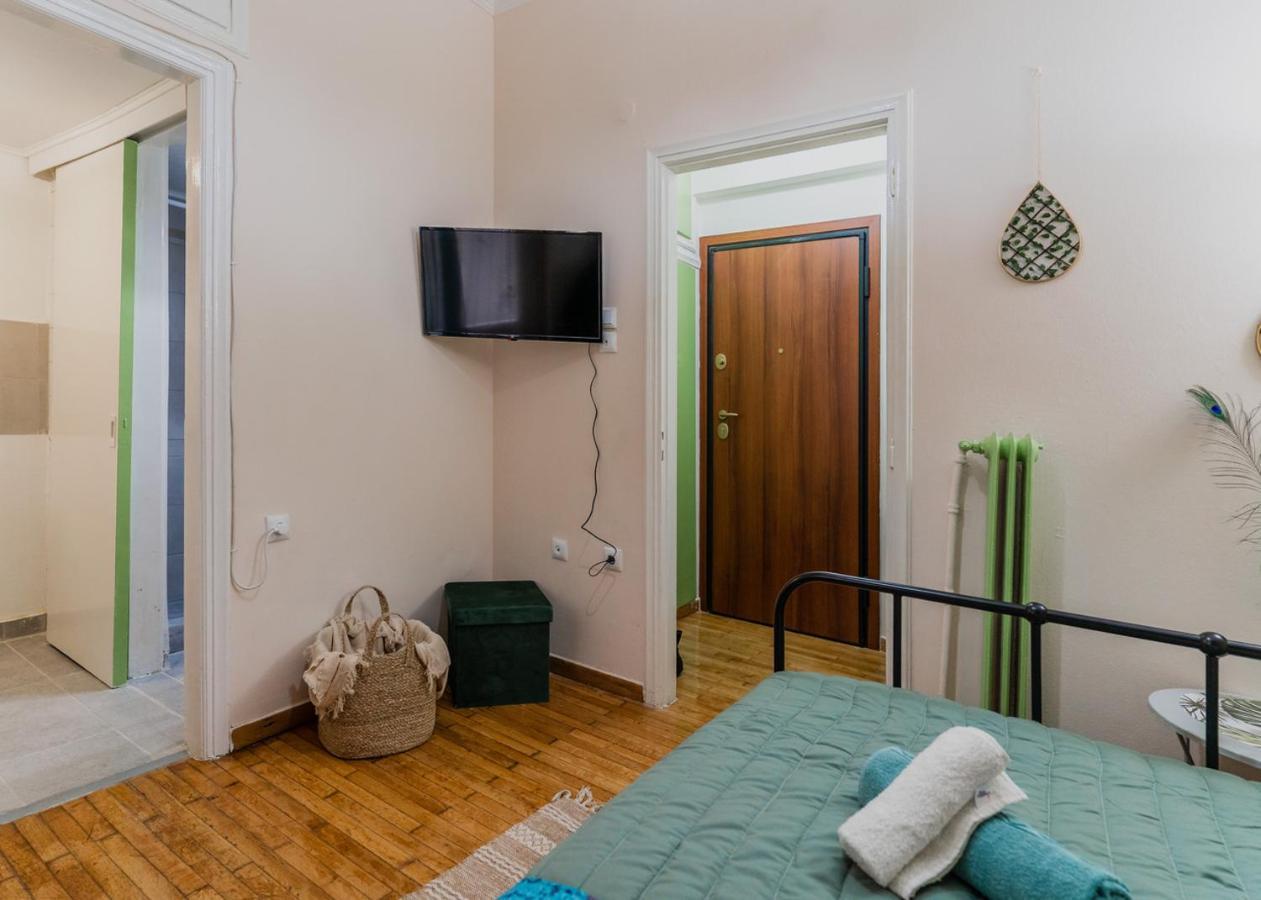 Green Boho Apartment Atena Exterior foto